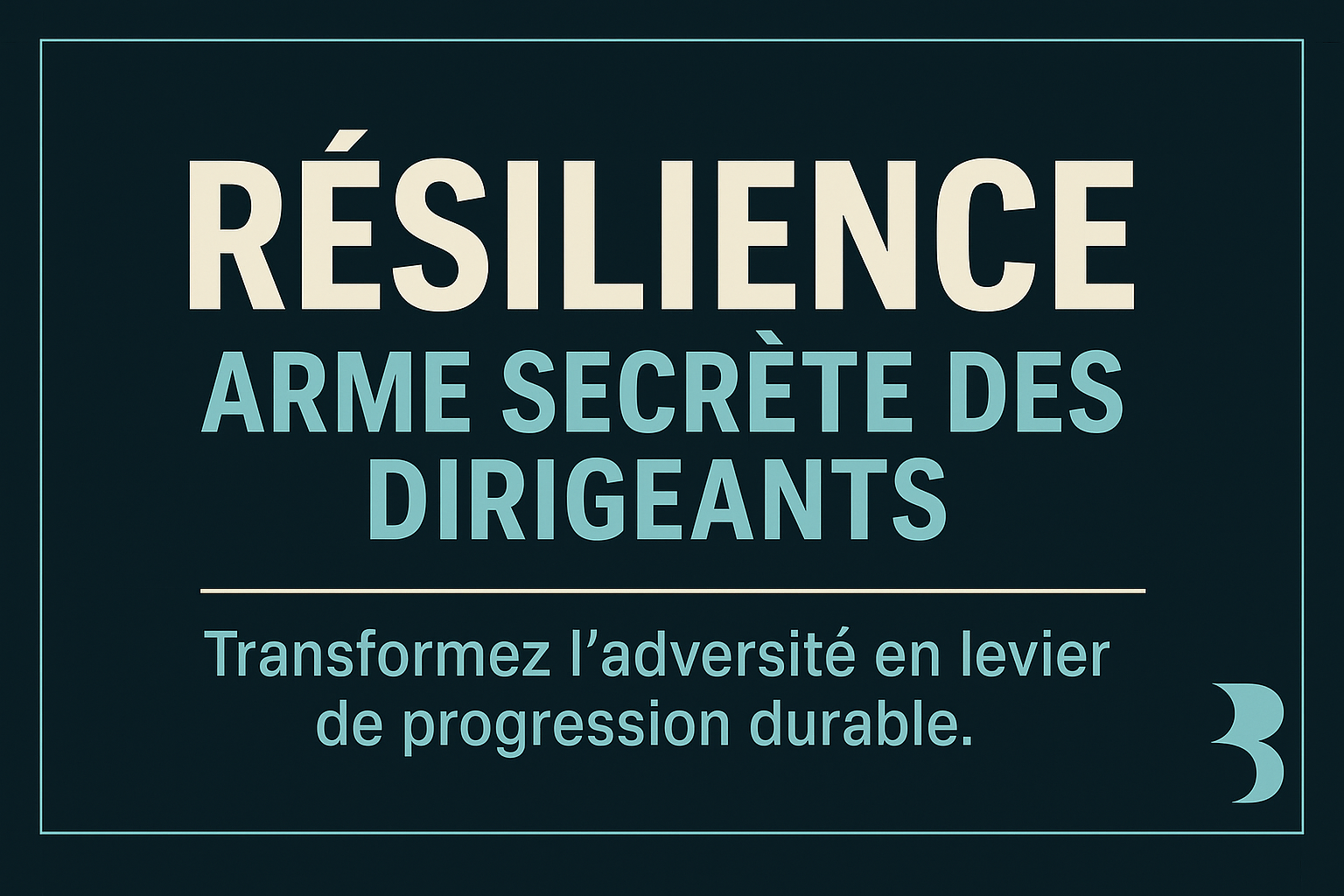 Résilience définition