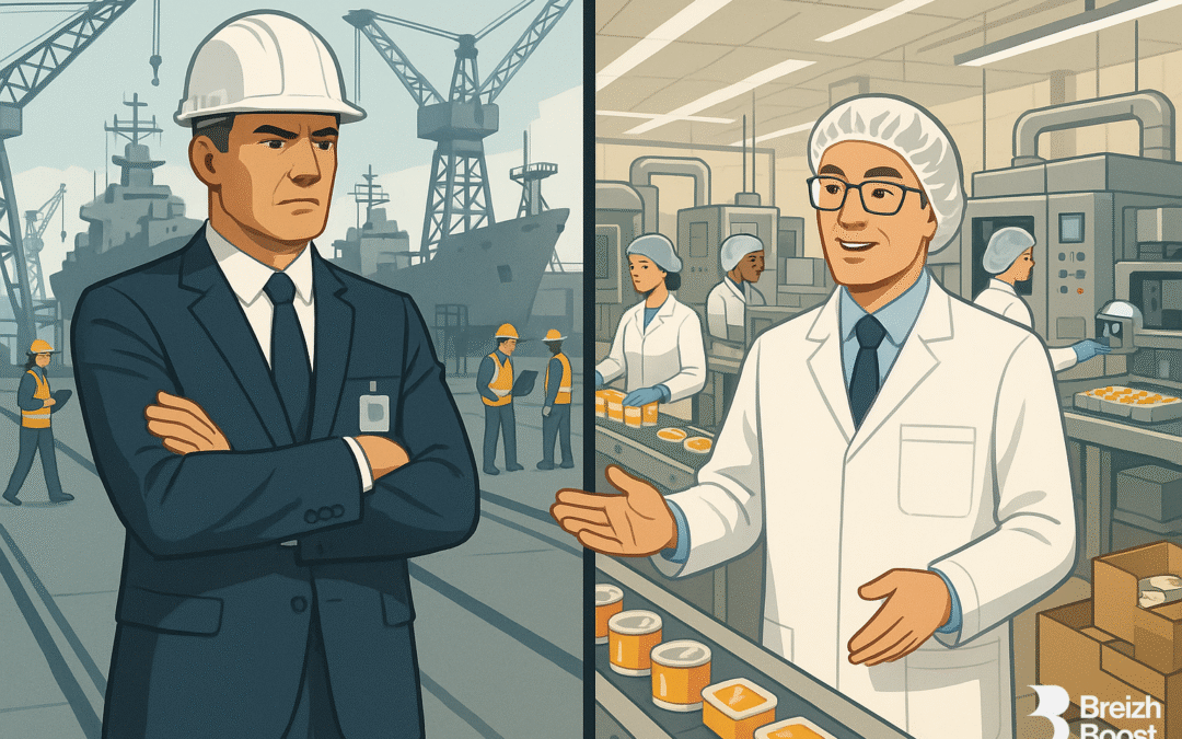 Management industriel : spécificités navales vs agroalimentaires